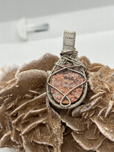 Load image into Gallery viewer, Poppy Jasper Sterling Silver Wire Wrap Pendant
